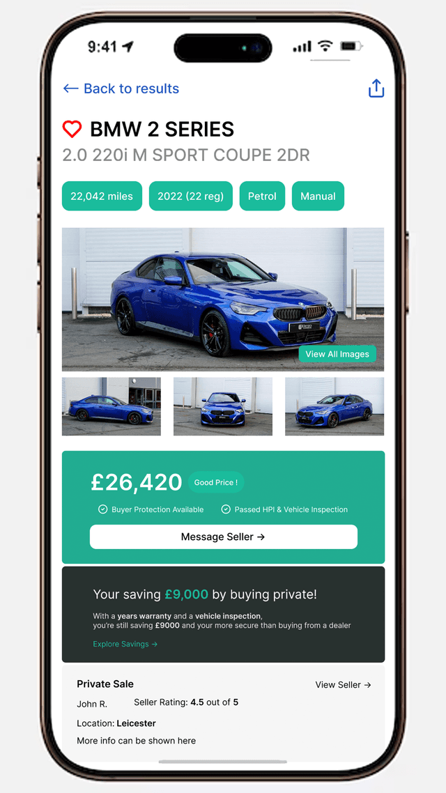 Car Sales App