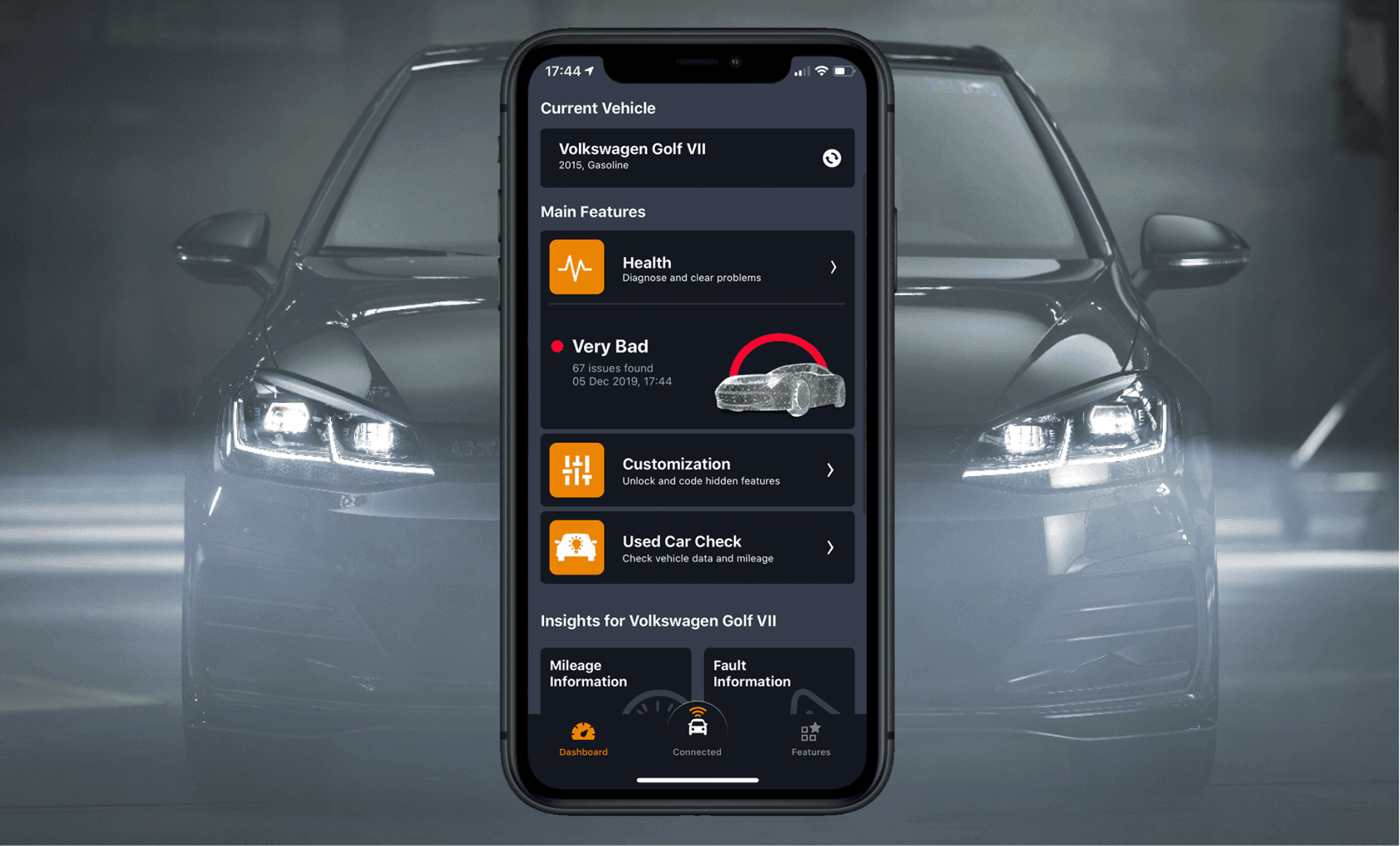 Vehicle score login