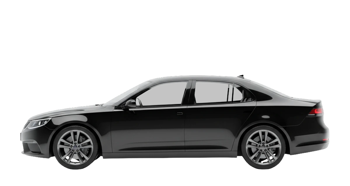 Saab 9 5 side view