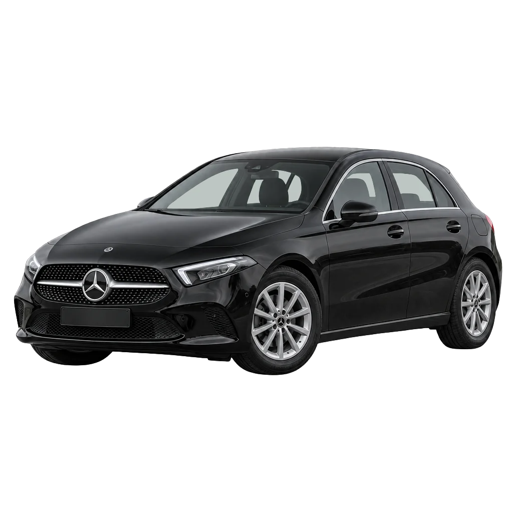 MERCEDES A side view