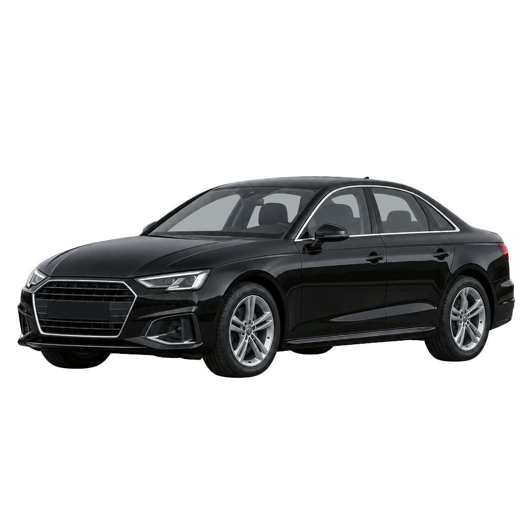 Audi A4 side view