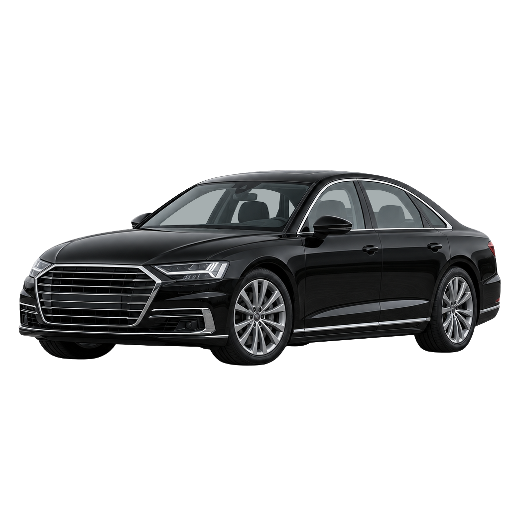 Audi A8 side view