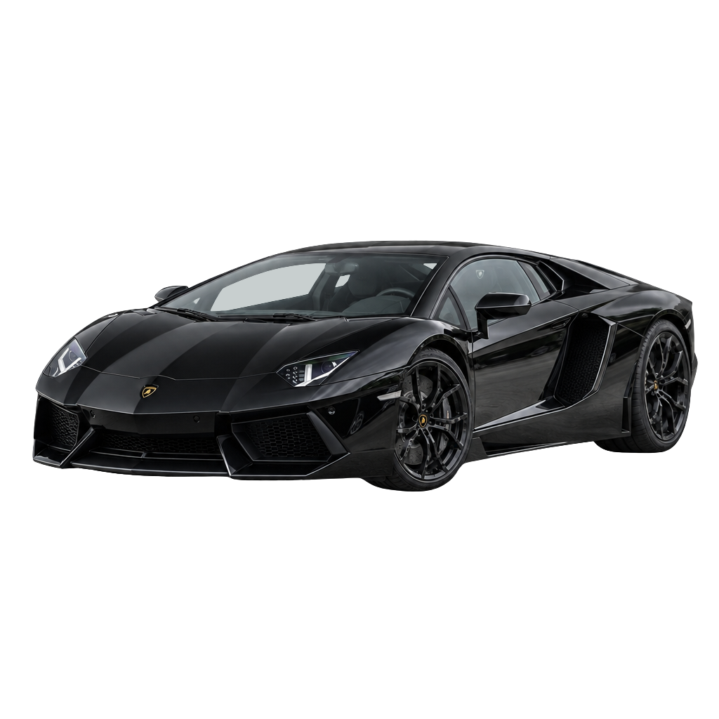 Lamborghini Aventador side view