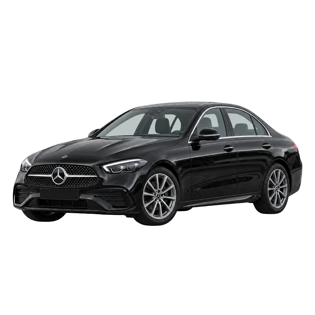 MERCEDES C side view