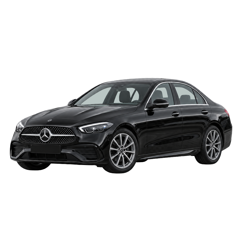Mercedes Amg C Class side view