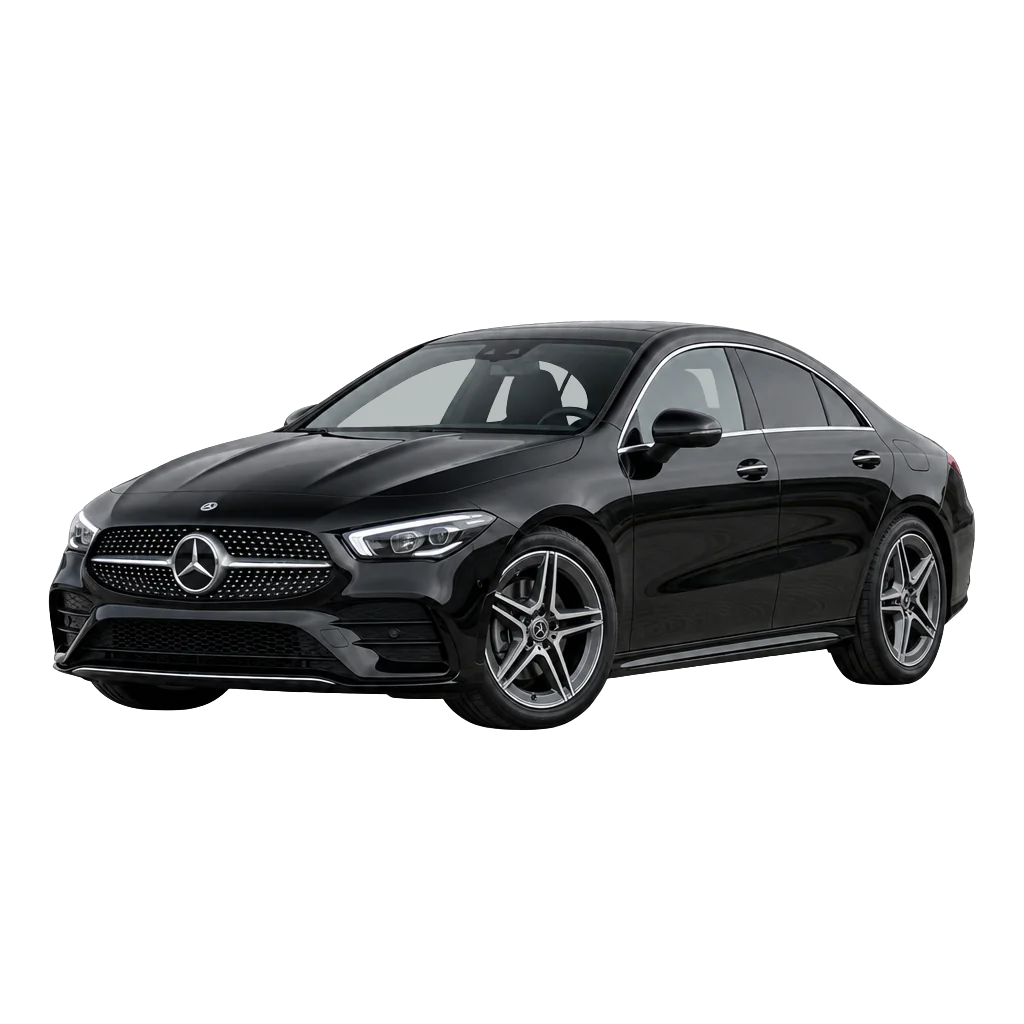 MERCEDES CLA side view