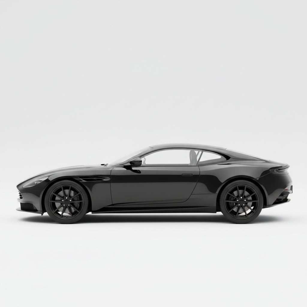 Aston Martin Db7 side view
