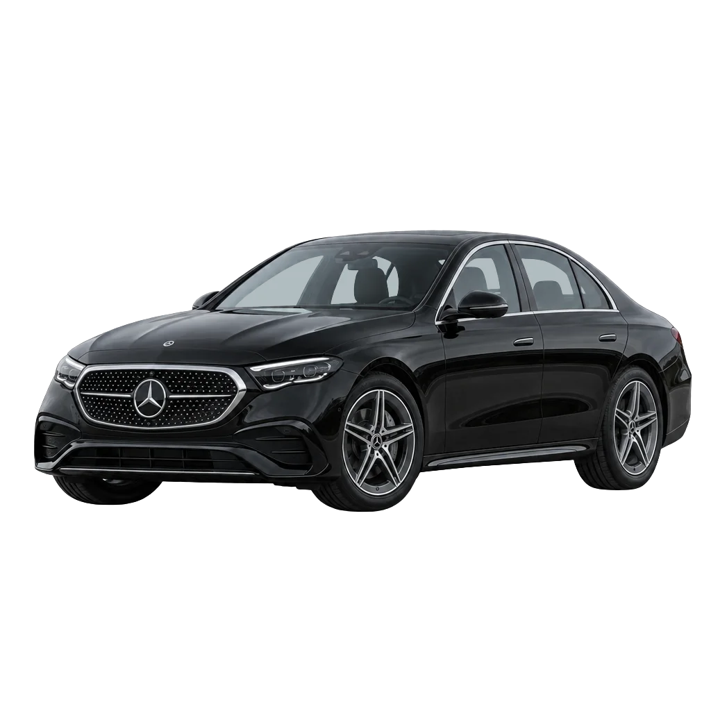 MERCEDES E side view