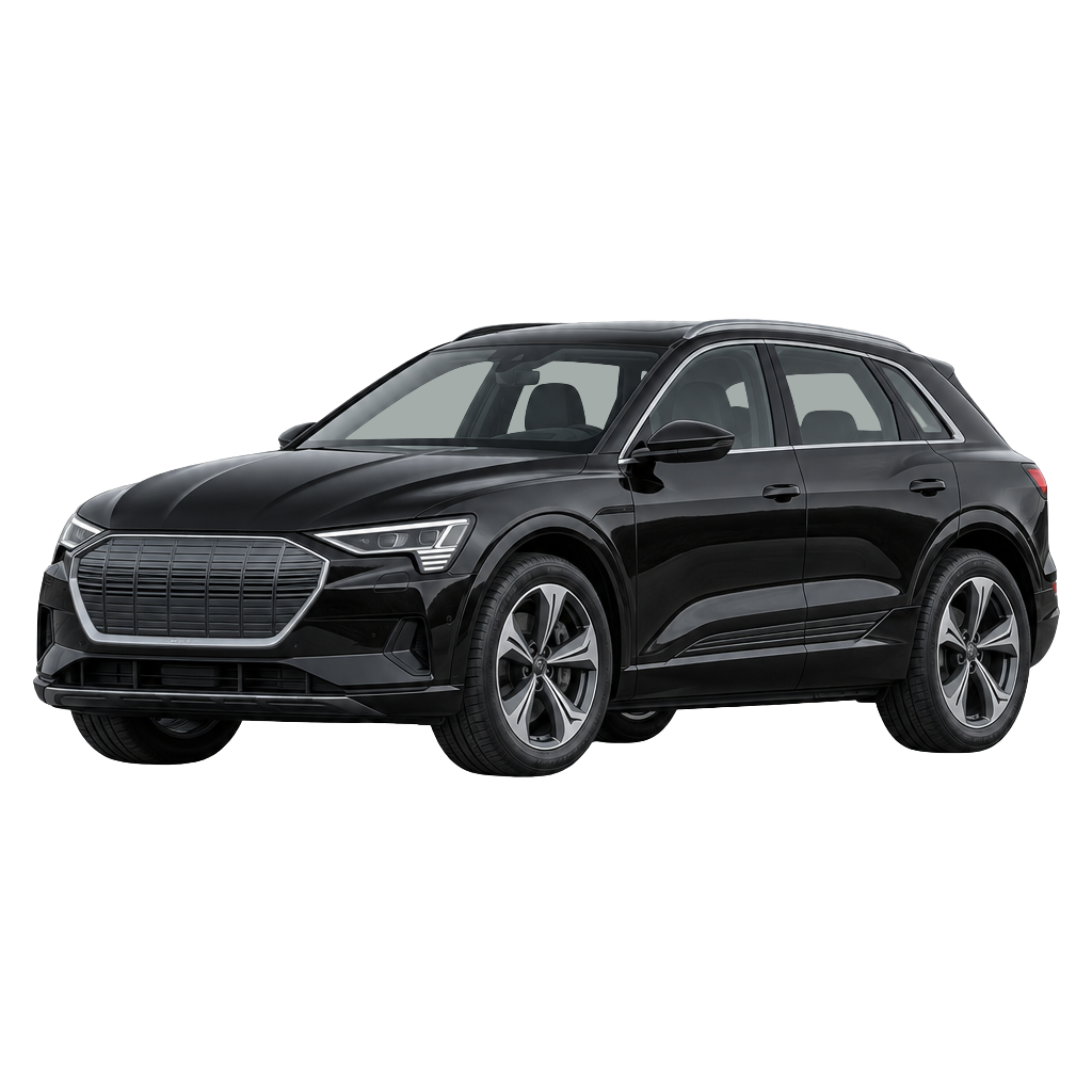 Audi E Tron side view