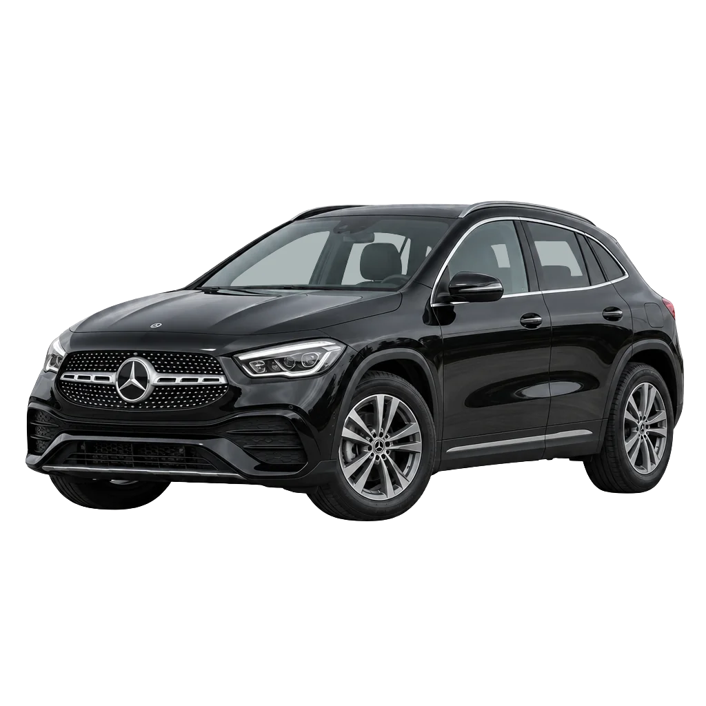 MERCEDES GLA side view