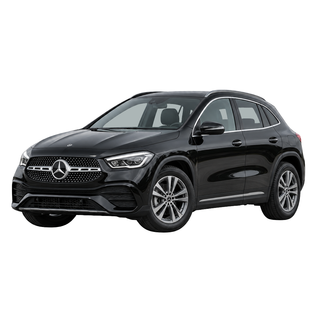 Mercedes Amg Gla side view