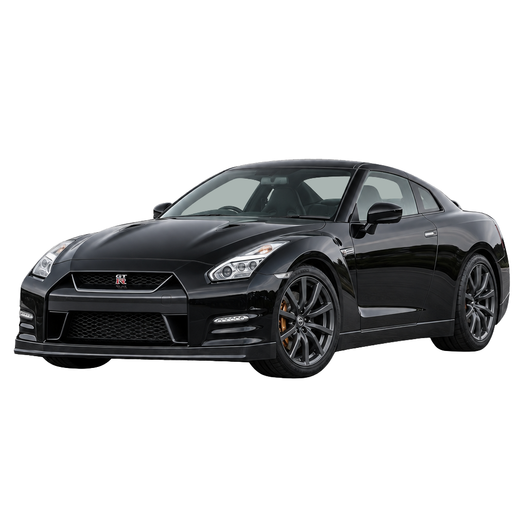 Nissan Gt R side view