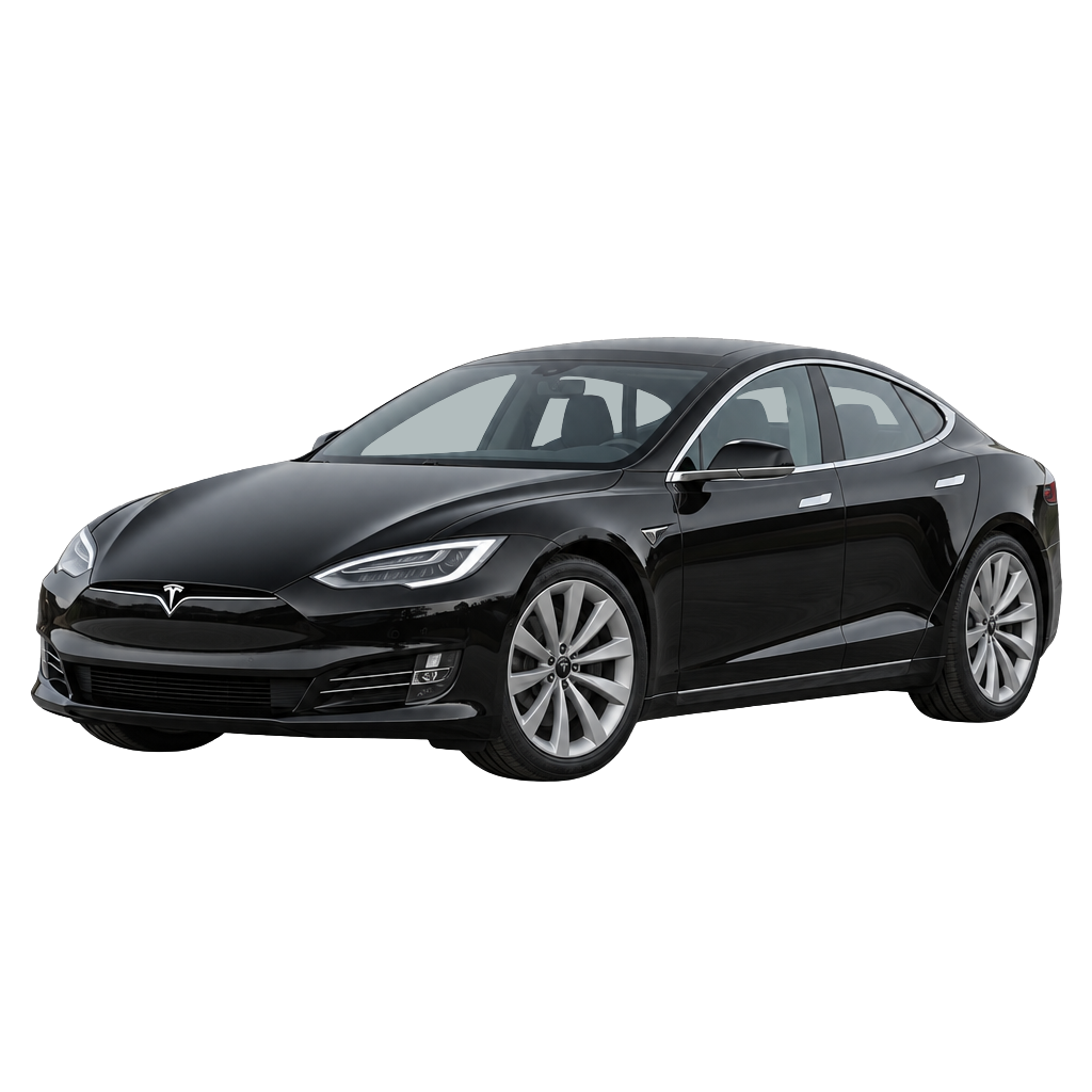 Tesla Model S side view