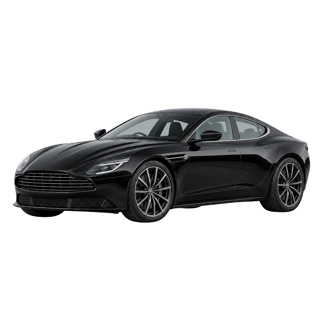 ASTON-MARTIN ONE-77 side view