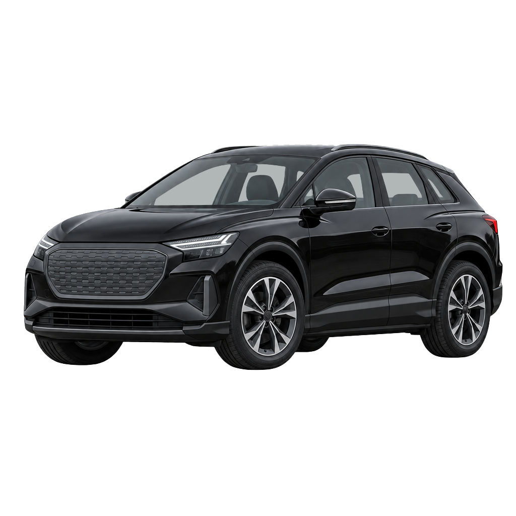 Audi Q4 E Tron side view