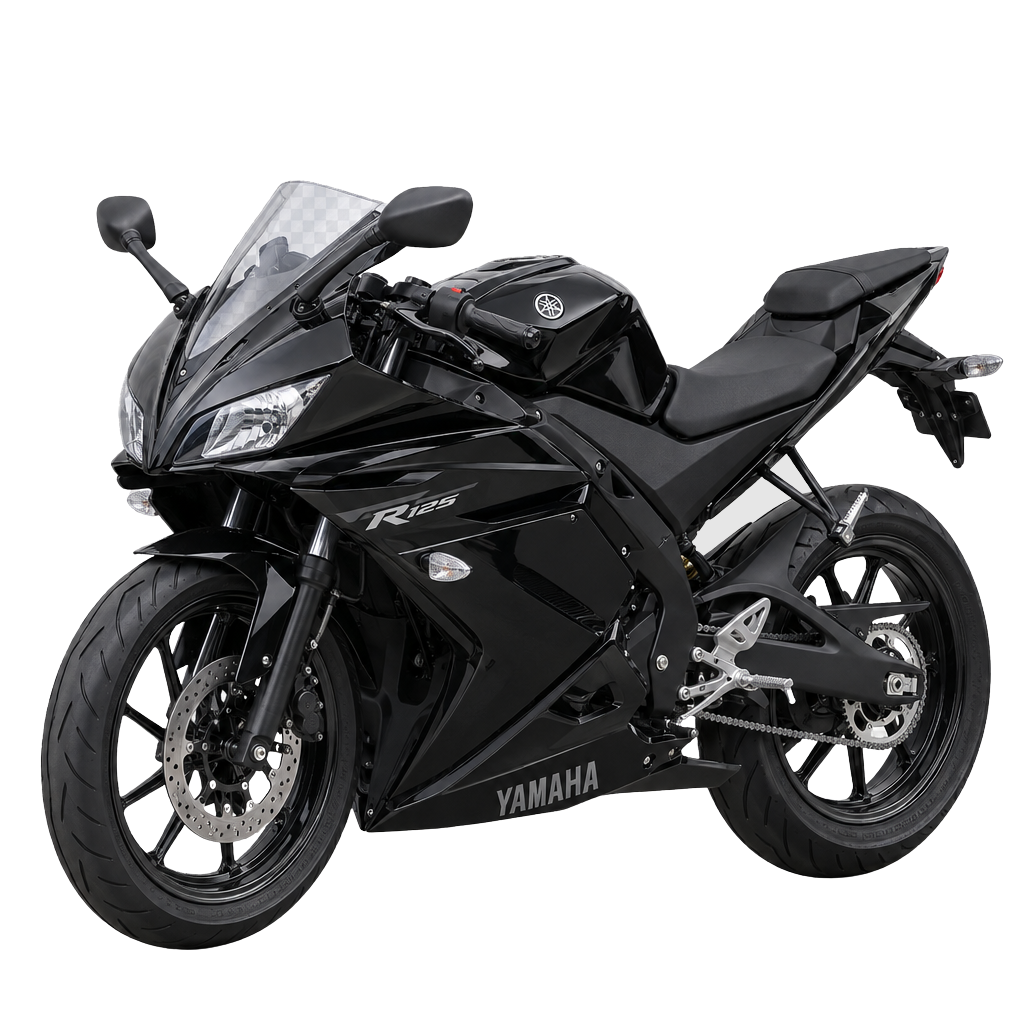 YAMAHA R125 side view