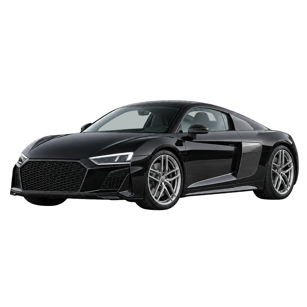 Audi R8 side view