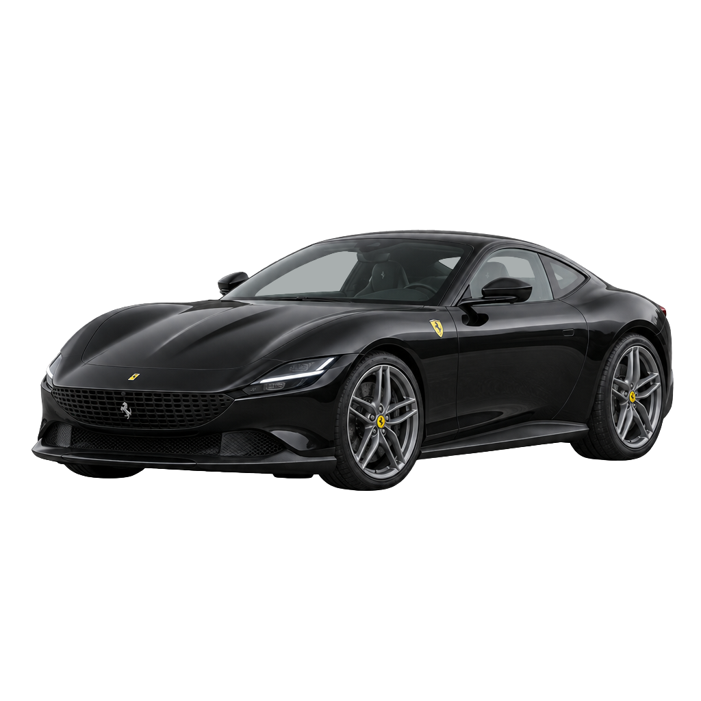 Ferrari Roma side view