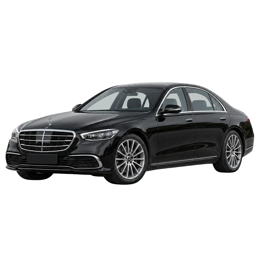 MERCEDES S-CLASS side view