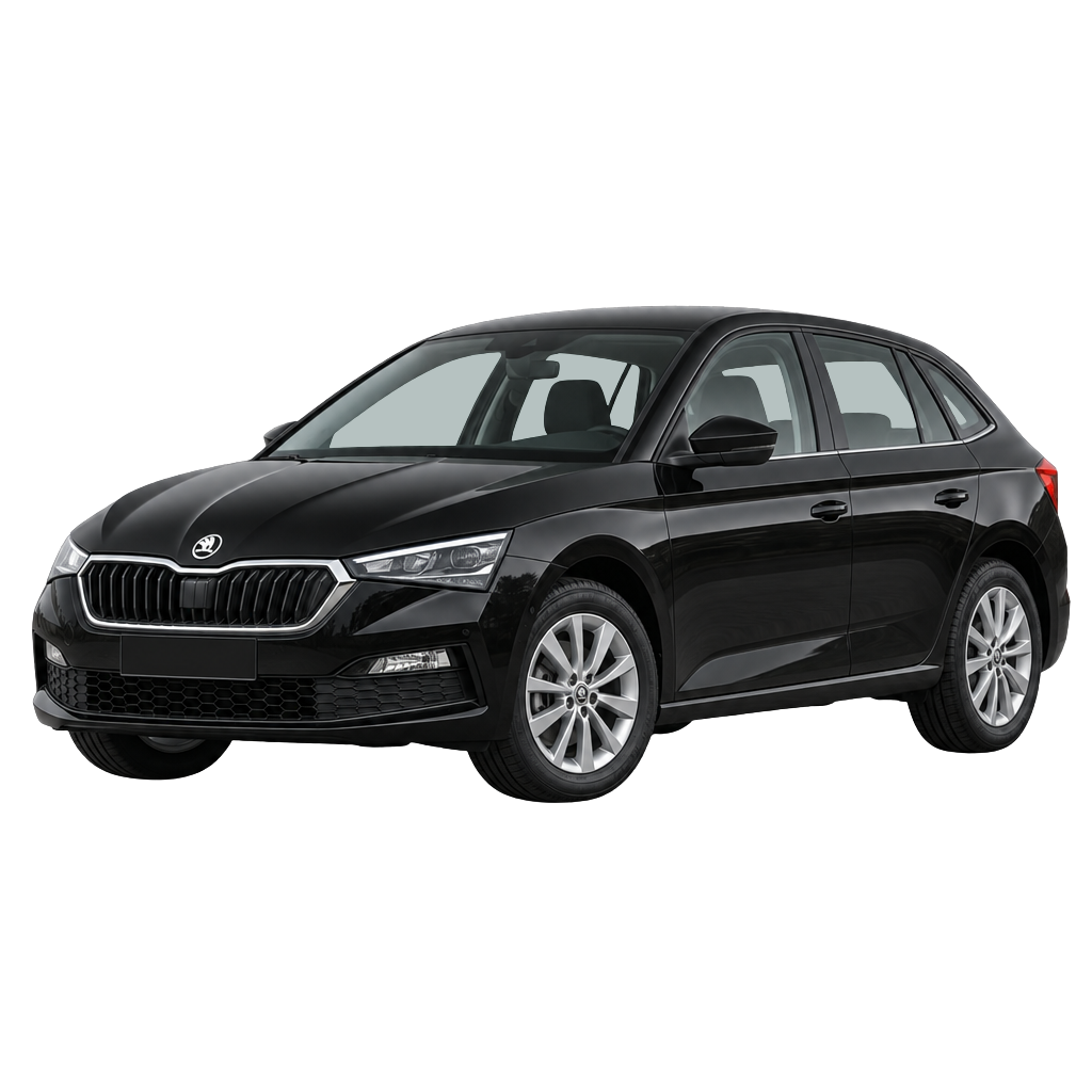 Skoda Scala side view