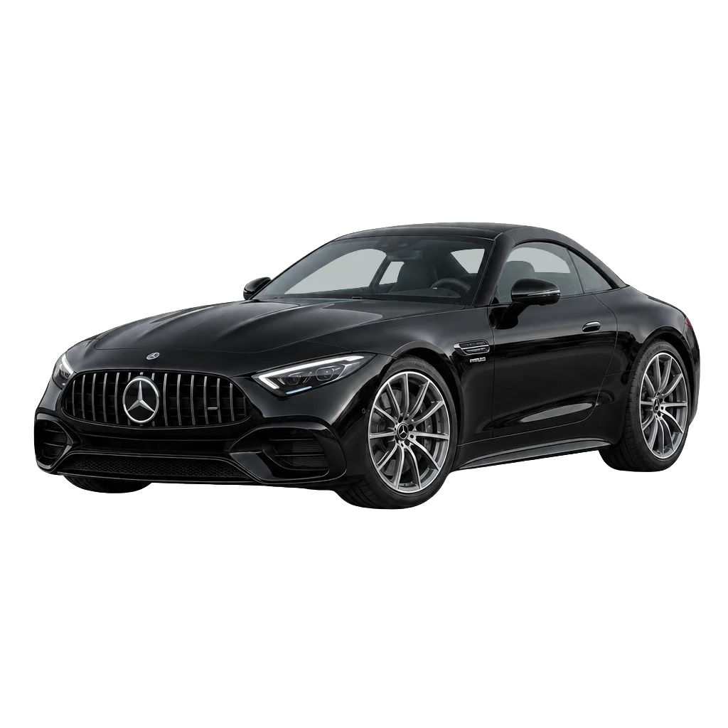 MERCEDES SL side view