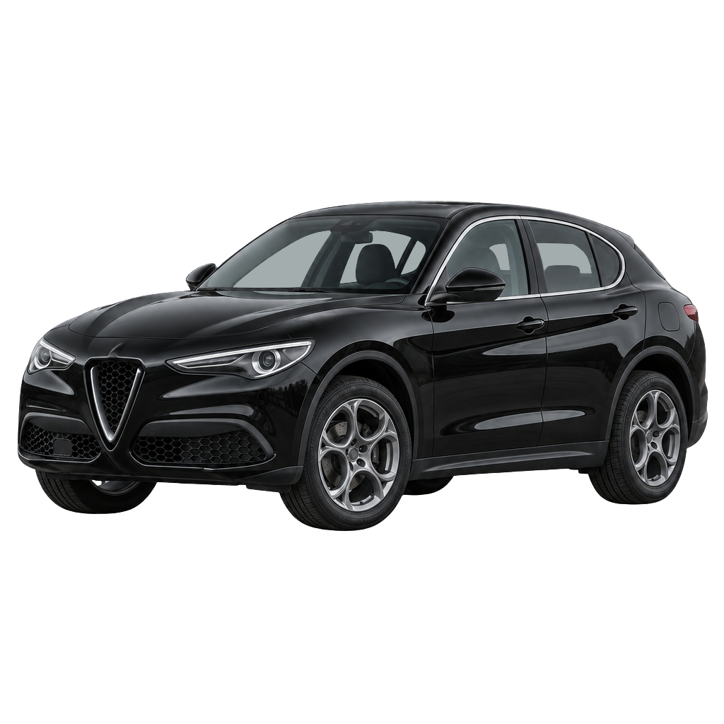 Alfa Romeo Stelvio side view