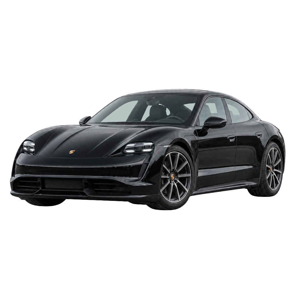Porsche Taycan side view