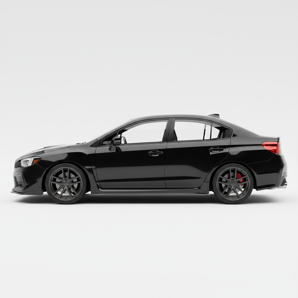Subaru Wrx Sti side view