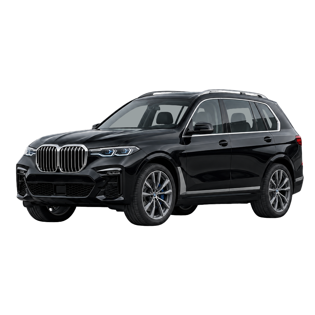BMW X7 side view